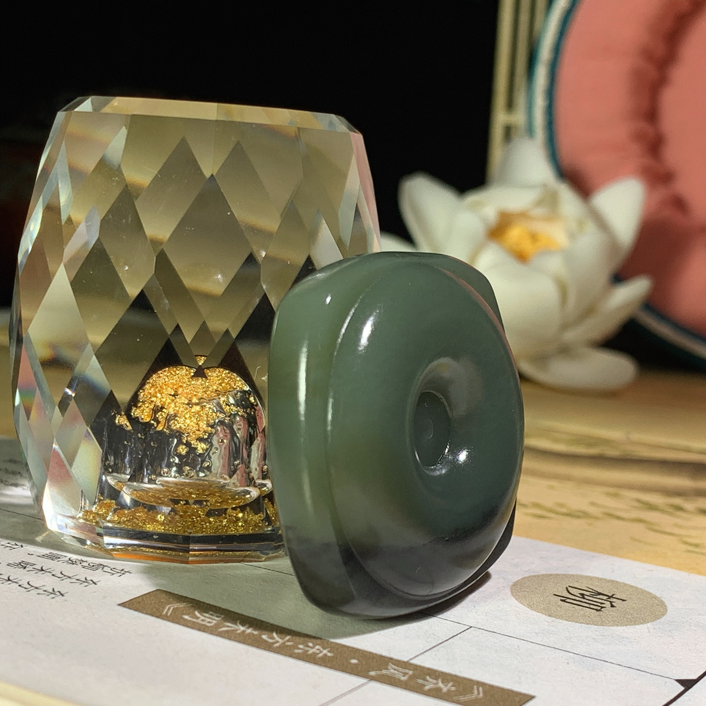 新疆和田玉青花四方平安扣挂件！尺寸35/13重31.5克。玉质细腻油润。手推出油。佩戴高端典雅。lt