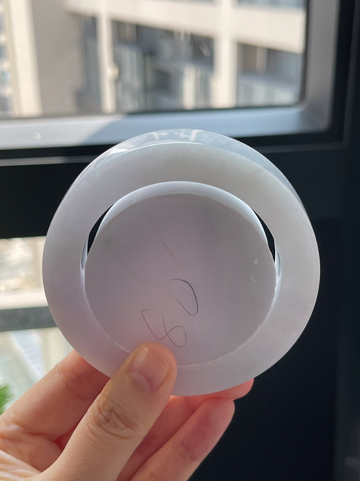 翡翠镯饼，⭕️正圈最大做62，圆条最大做58；最小做56.5
