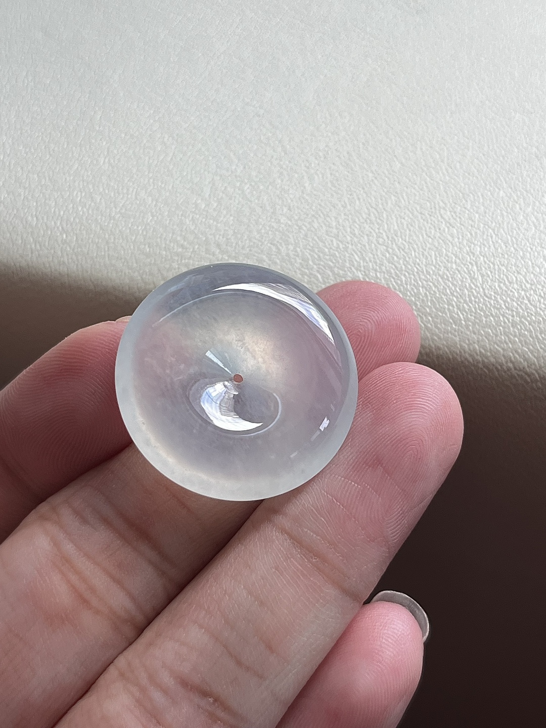 ️【平安扣】冰润水透，种老细腻起荧 尺寸：24.8*5.8,asd5929