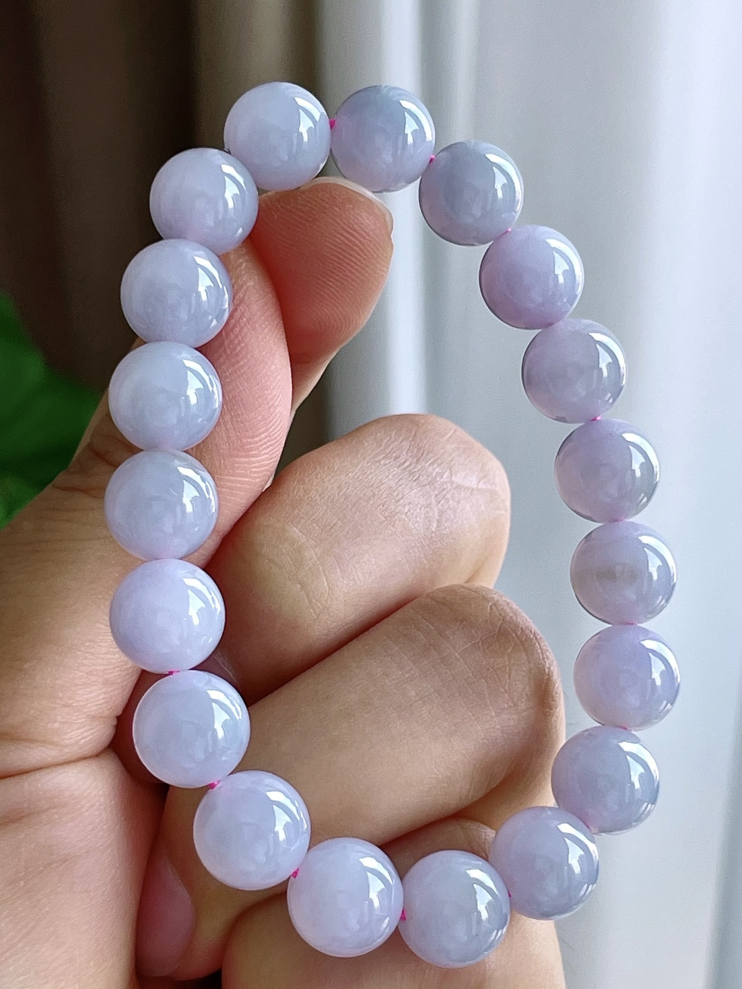 【珠子】手串圆珠珠子手串 【说明】缅甸 性比高 【尺寸】9.7mm 【重量】32.1克