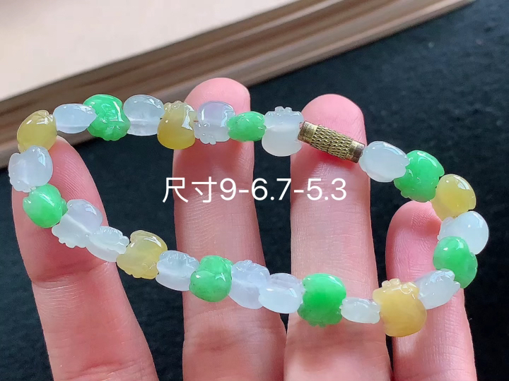 ️ 多彩手串 ，尺寸，9-6.7-5.3