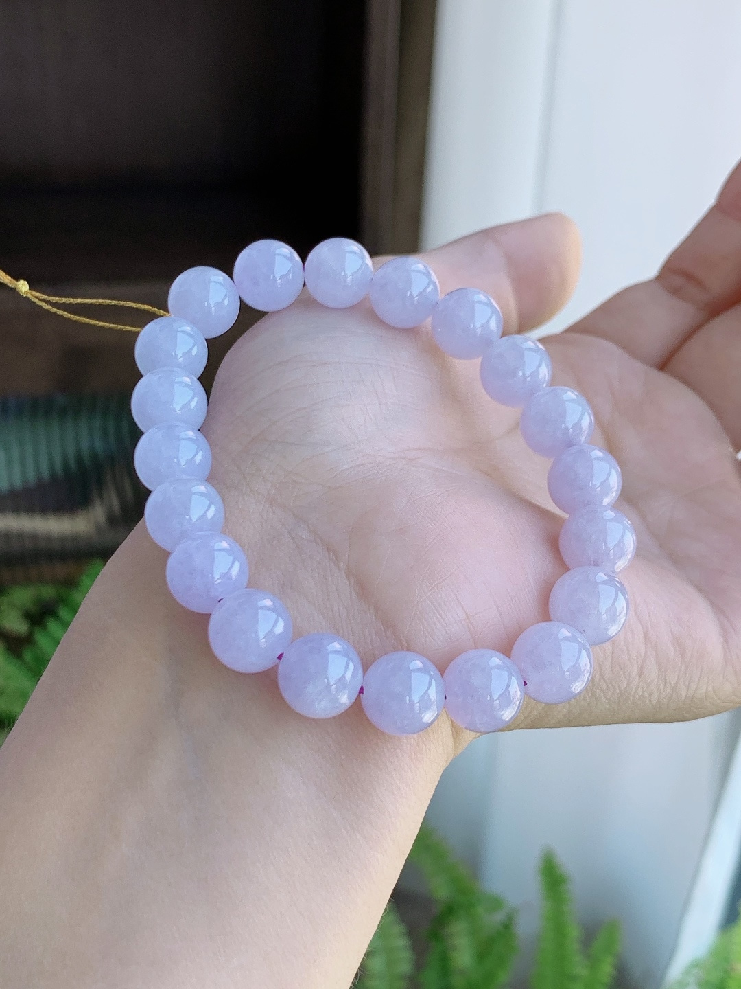 【珠子】手串圆珠珠子手串 【说明】缅甸 性比高 【尺寸】9.8mm 【重量】33.8克
