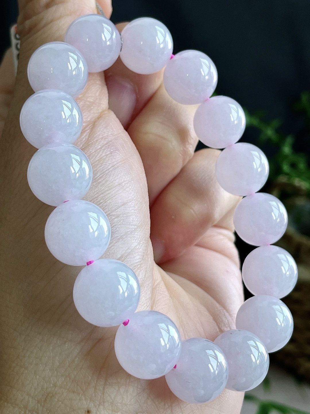 【珠子】手串圆珠珠子手串 【说明】缅甸 性比高 【尺寸】12.3mm 【重量】53.3克