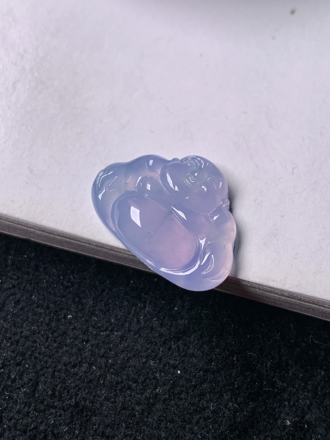 ️冰紫飘花坐佛，色泽浓艳 1001尺寸21.2*15.3*4.8