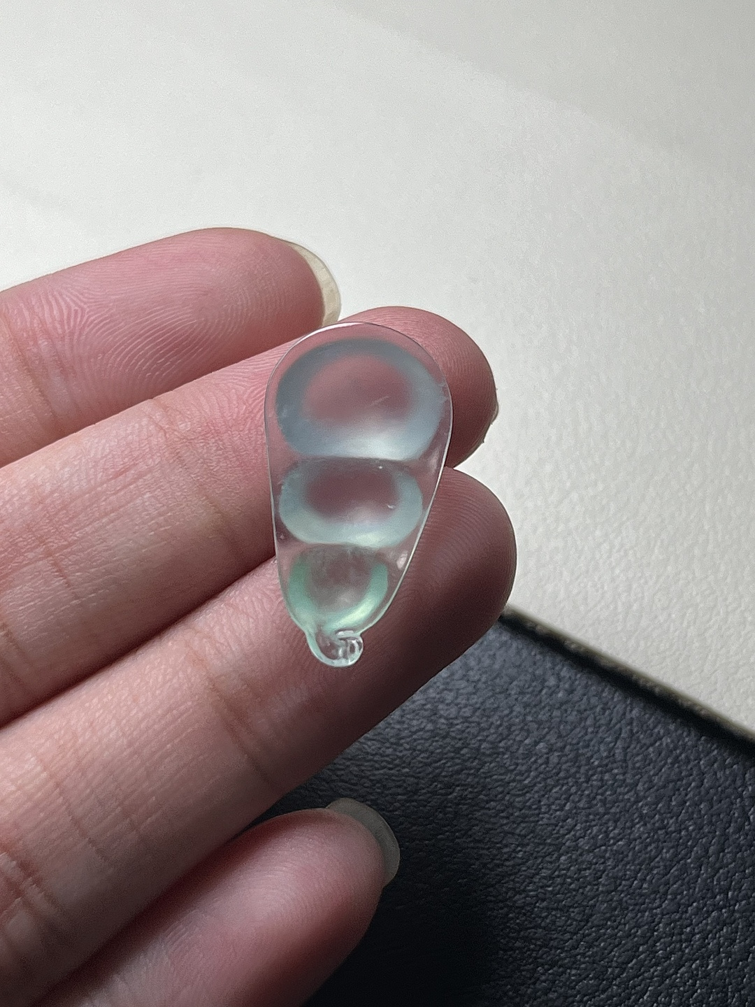 ️【福豆】冰润水透，种老细腻起荧 尺寸：23.7*12.6*4.4,b8101