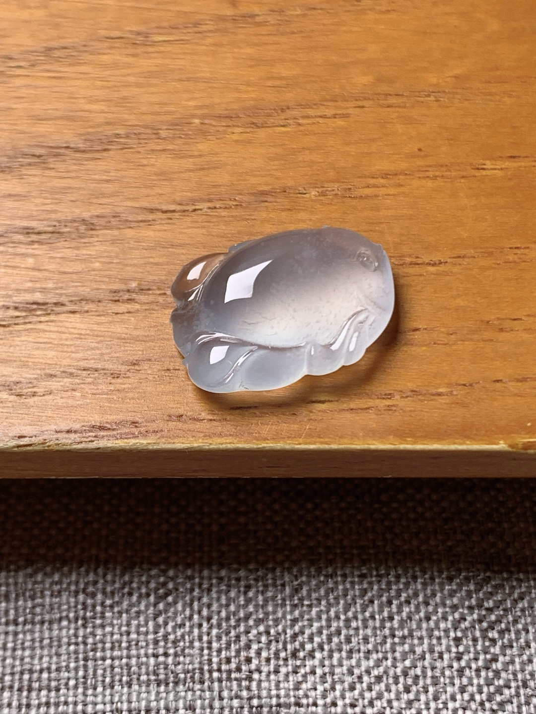 ️冰种鱼，水润种老 1001 尺寸16.8*12.4*5.2