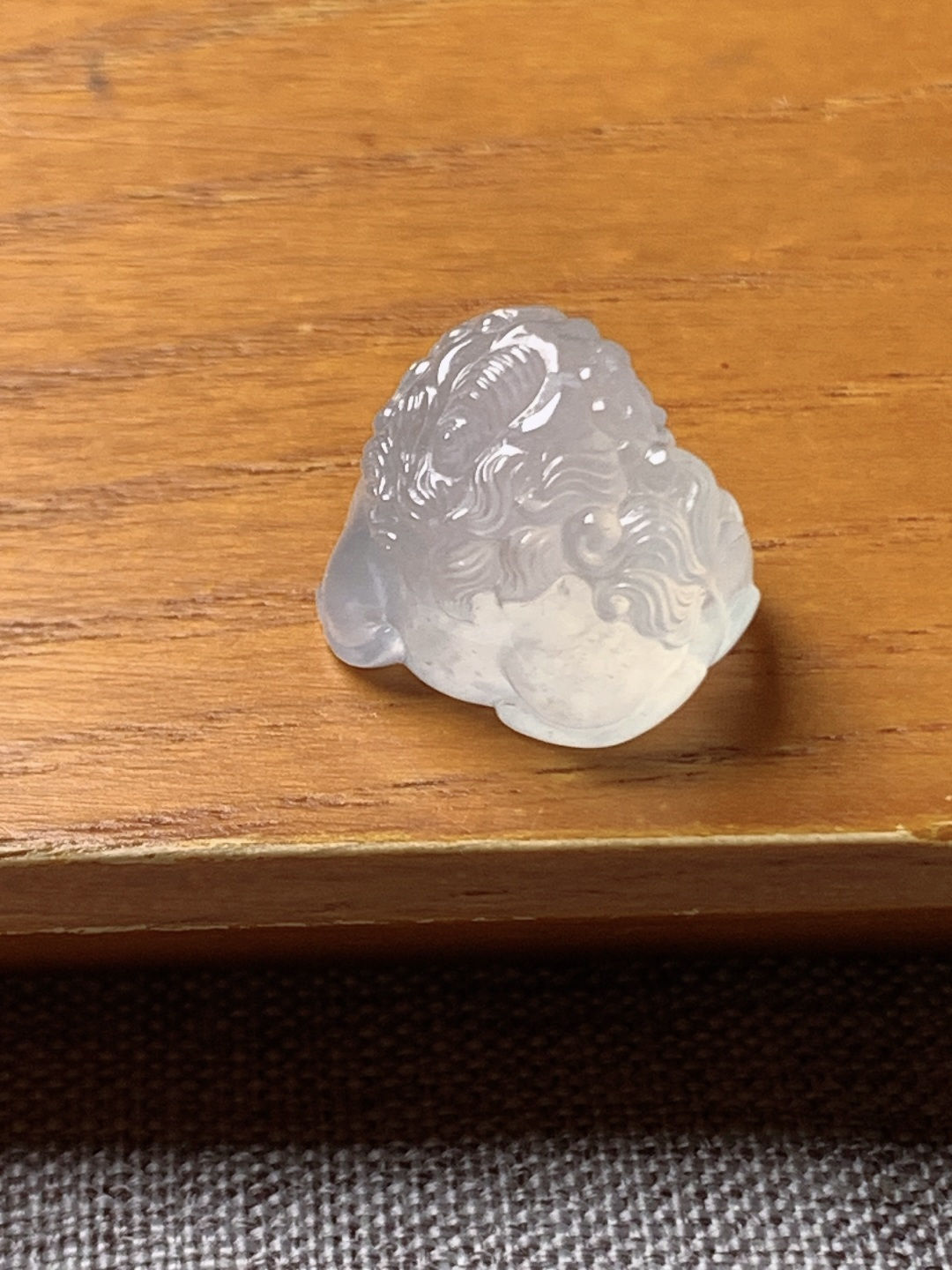 ️冰种麒麟，水润种老 1001 尺寸16.2*13.5*12.5