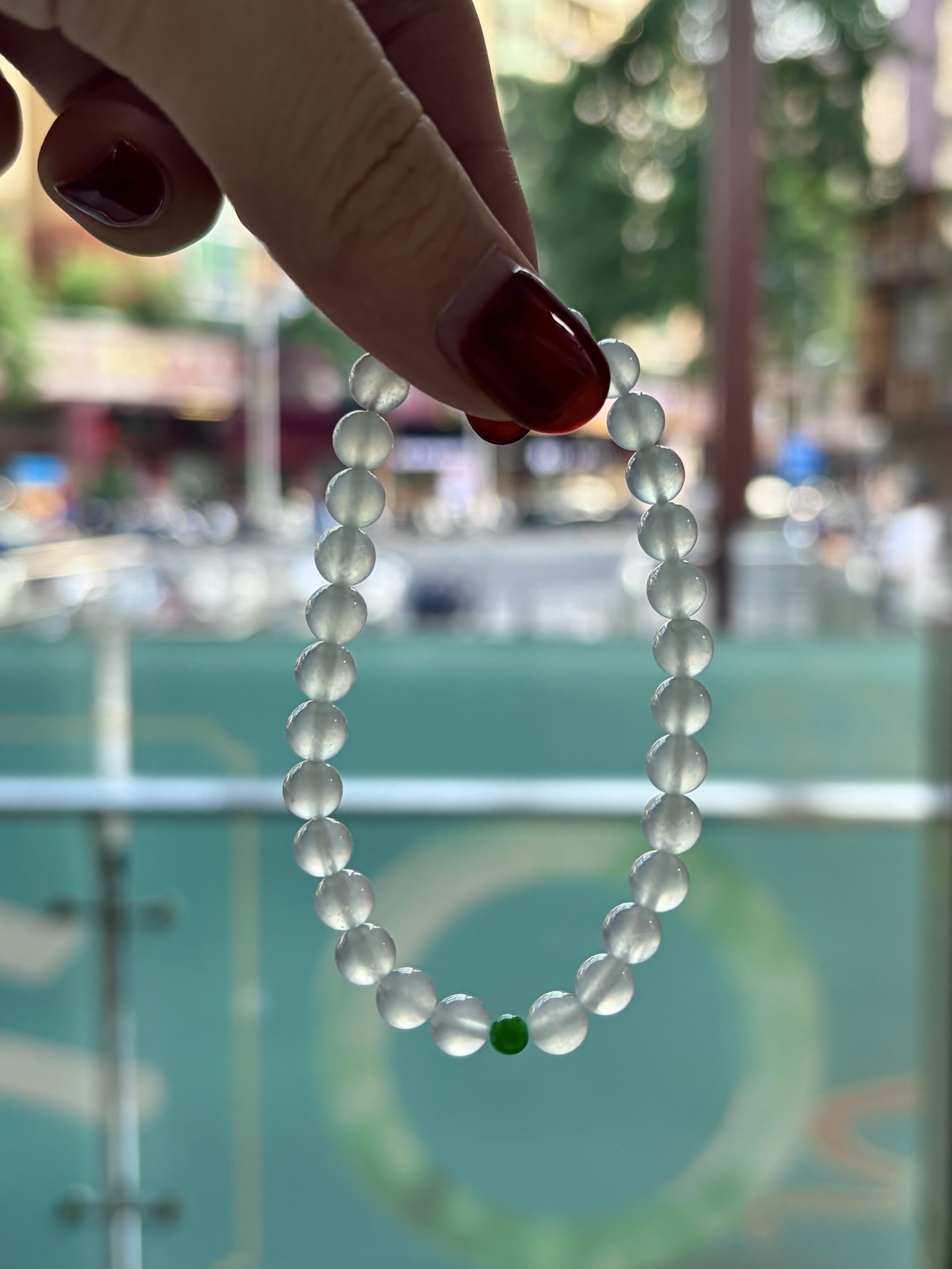 ️ 白冰手串，5.2mm，32颗，20260912