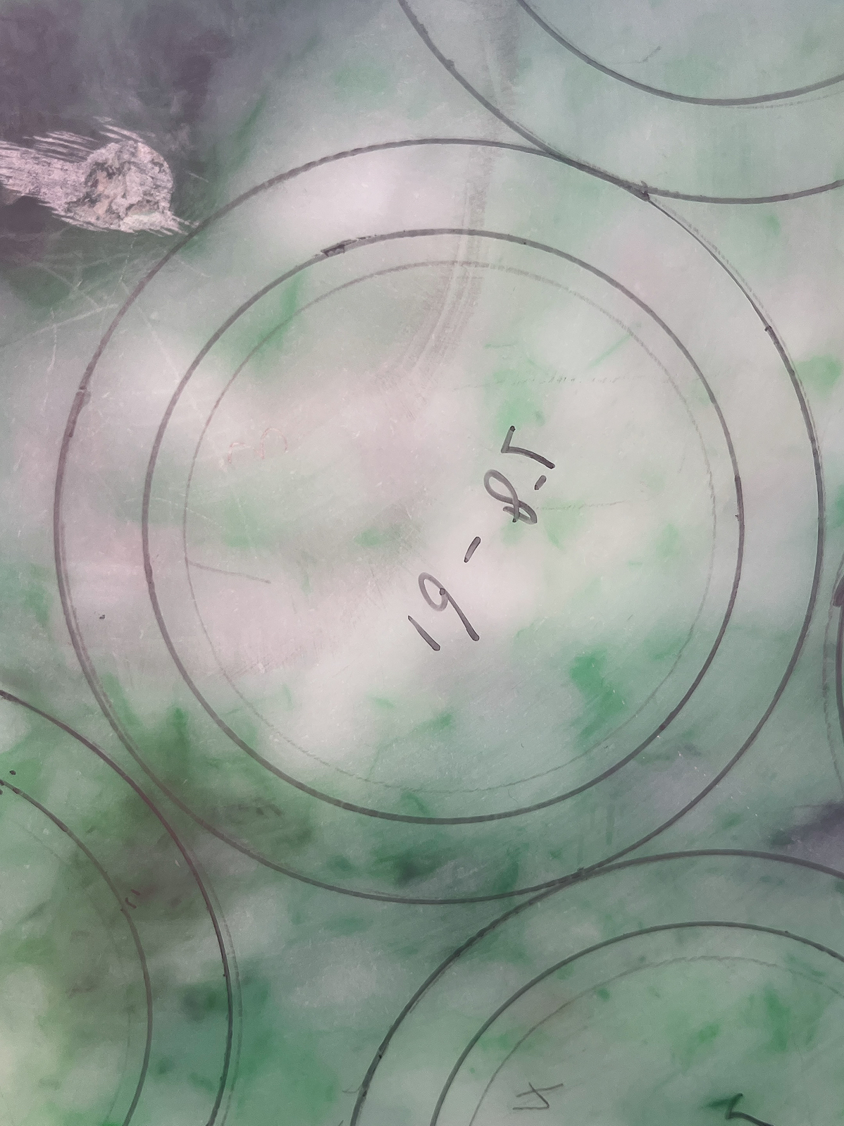 翡翠板料，⭕️正圈可做58-61