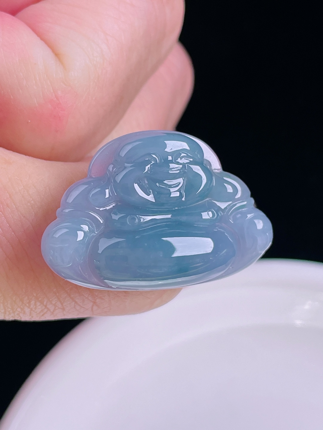 ️佛公，老种起光，细底通透，尺寸：19.2/29.6/5.8mm1002