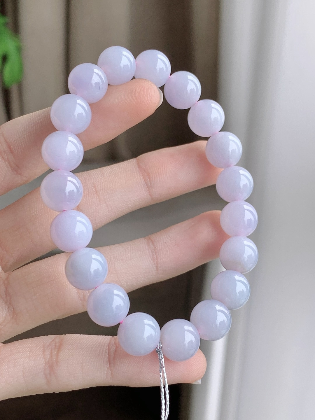 【珠子】冰手串圆珠子手串 【说明】缅甸 性比高 【尺寸】9.8mm 【重量】31.8克