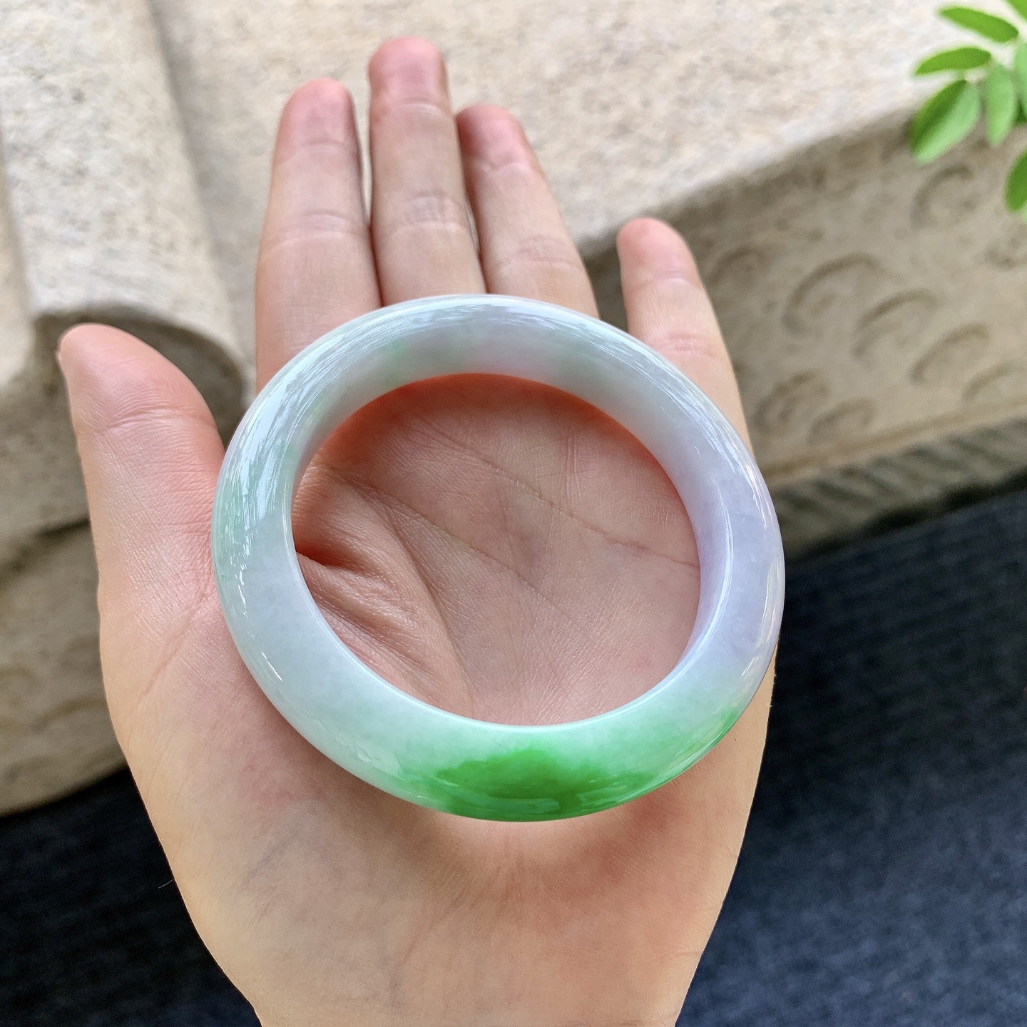 正圈51 52 圈口52/10.4/9.2 编码T3092020 春彩，水润，种老，细腻，有纹线