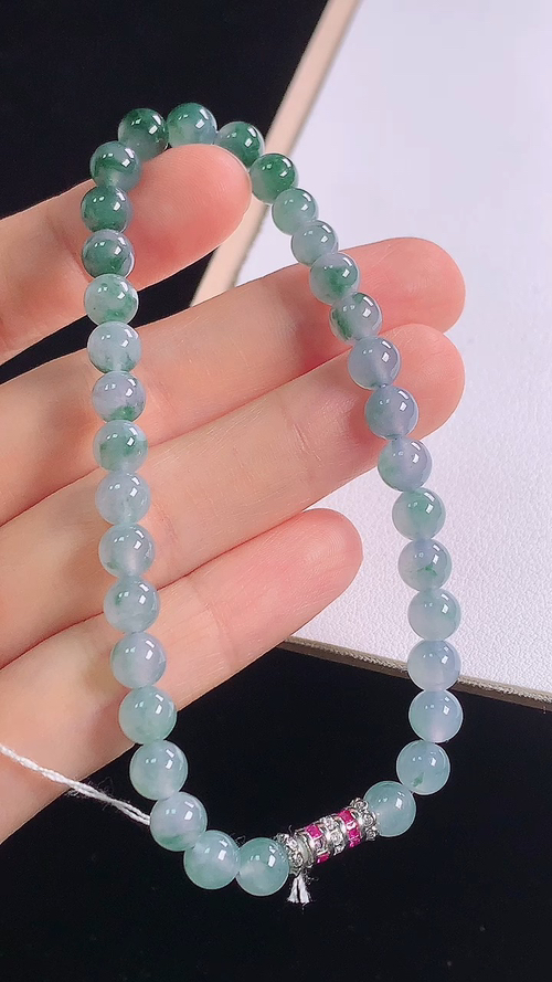 ️冰飘花手链，尺寸:5.8-5.8mm 29