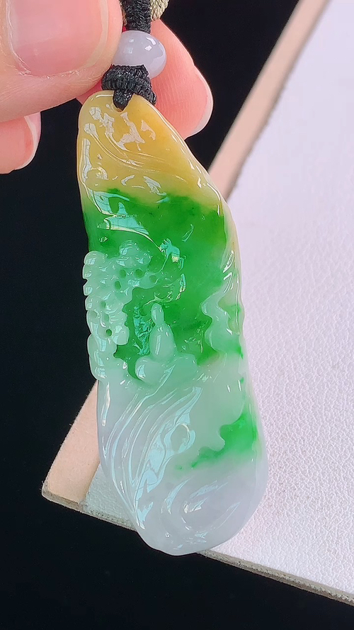 三彩悟道，无裂 尺寸:53.4-19.1-10.3mm 29