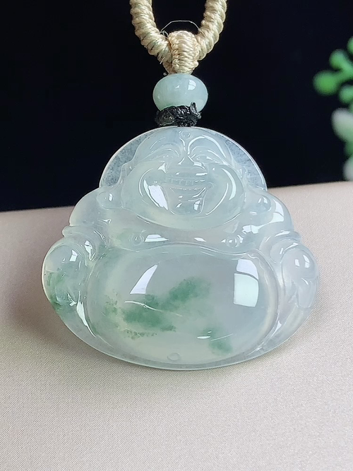冰飘花佛公，无裂，尺寸25.3-28.4-5.1mm，S04hdj