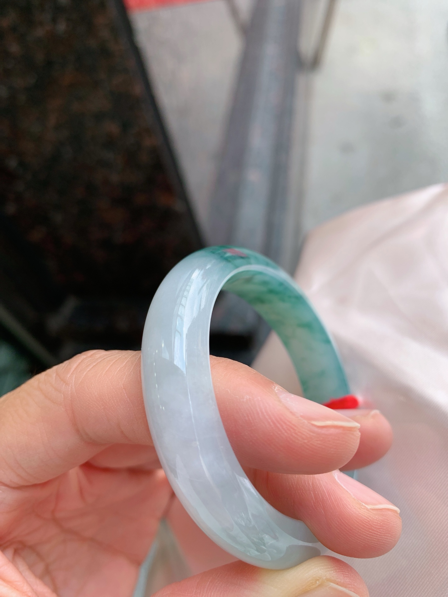 贵妃飘花 微微棉 尺寸：54.5/48/12/7.5 细腻