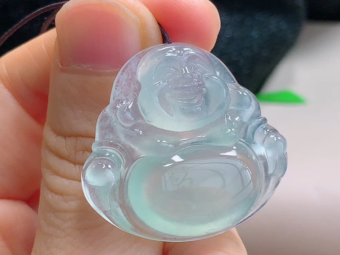 ️ 笑佛，无裂，尺寸32.8-29.3-5.6mm，包A附证书