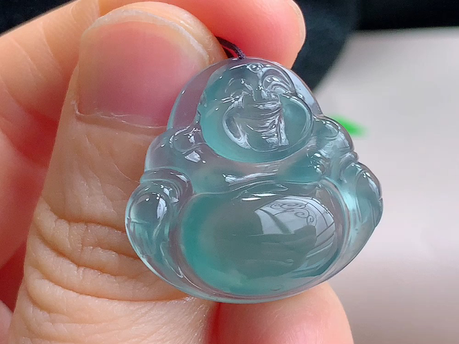 ️ 笑佛，无裂，尺寸25.6-23.5-6.1mm，包A附证书