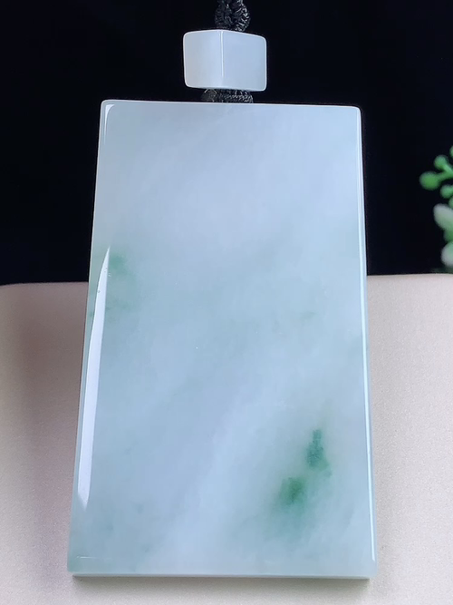飘花无事牌，无裂，尺寸63.9-38-6.0mm，S04hdj