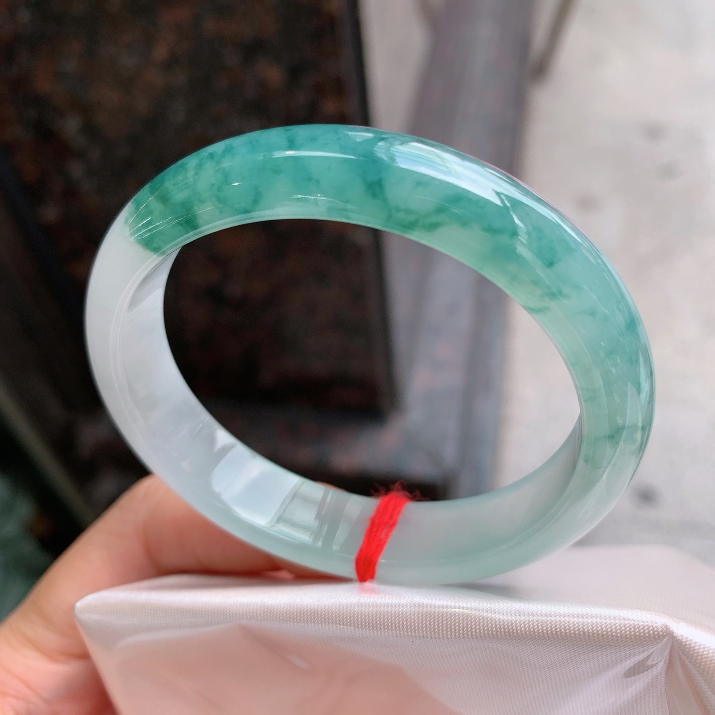 贵妃飘花 微微棉 尺寸：54.5/48/12/7.5 细腻