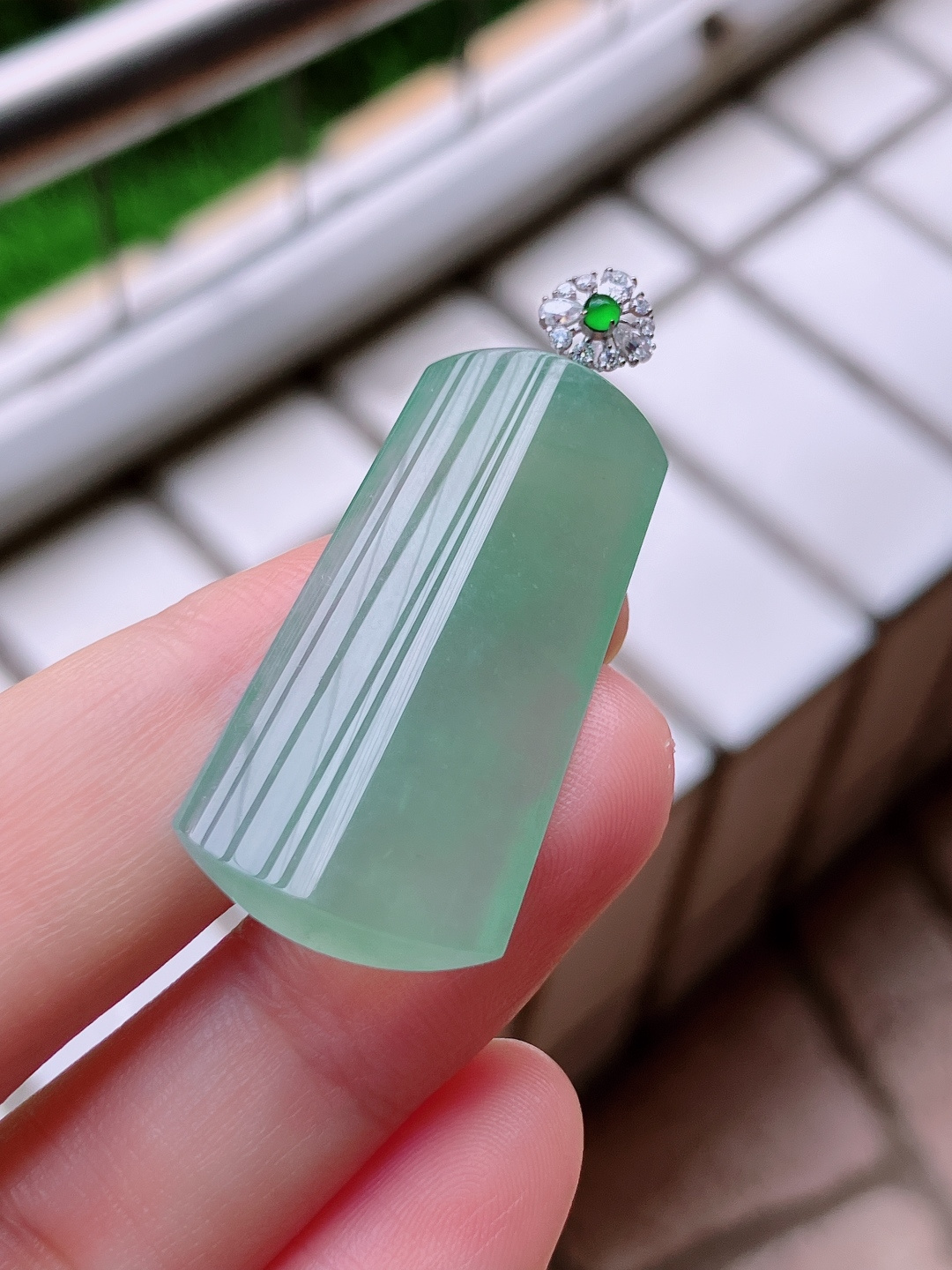 ️ 底色平安牌，简约时尚，尺寸 44/36.5/18.3/5.6，自然光实拍