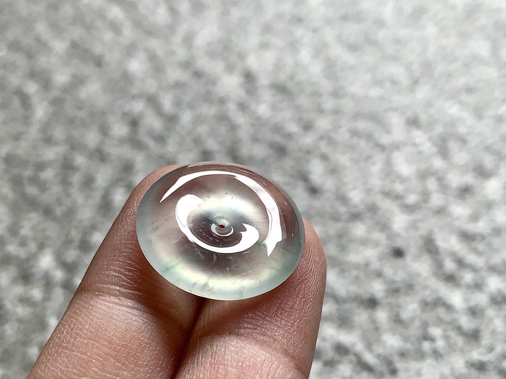 ️ 【飘绿平安扣】 尺寸：17.6×4