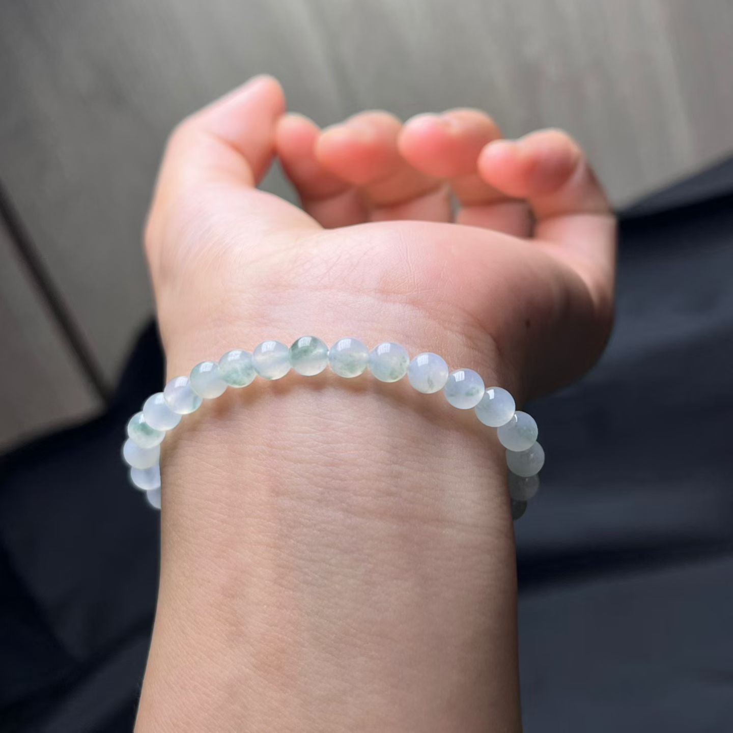 ️ 飘花手串，卡5.3mm-5.5mm，32颗