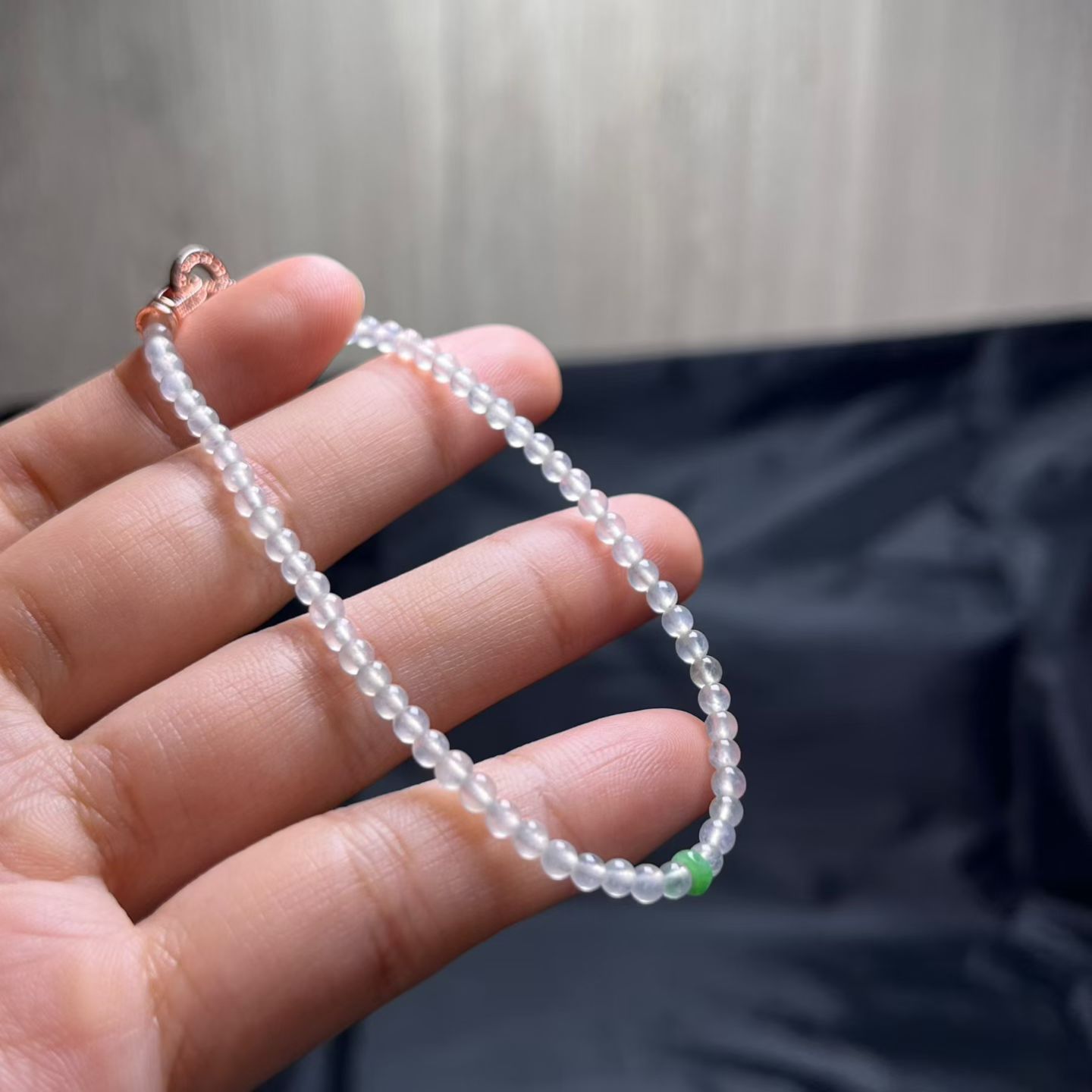 ️ 种小米珠手串，卡2.8mm-3mm，60颗