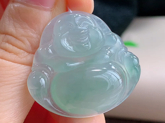 ️ 笑佛，无裂，尺寸31.2-29.3-6.0mm，包A附证书
