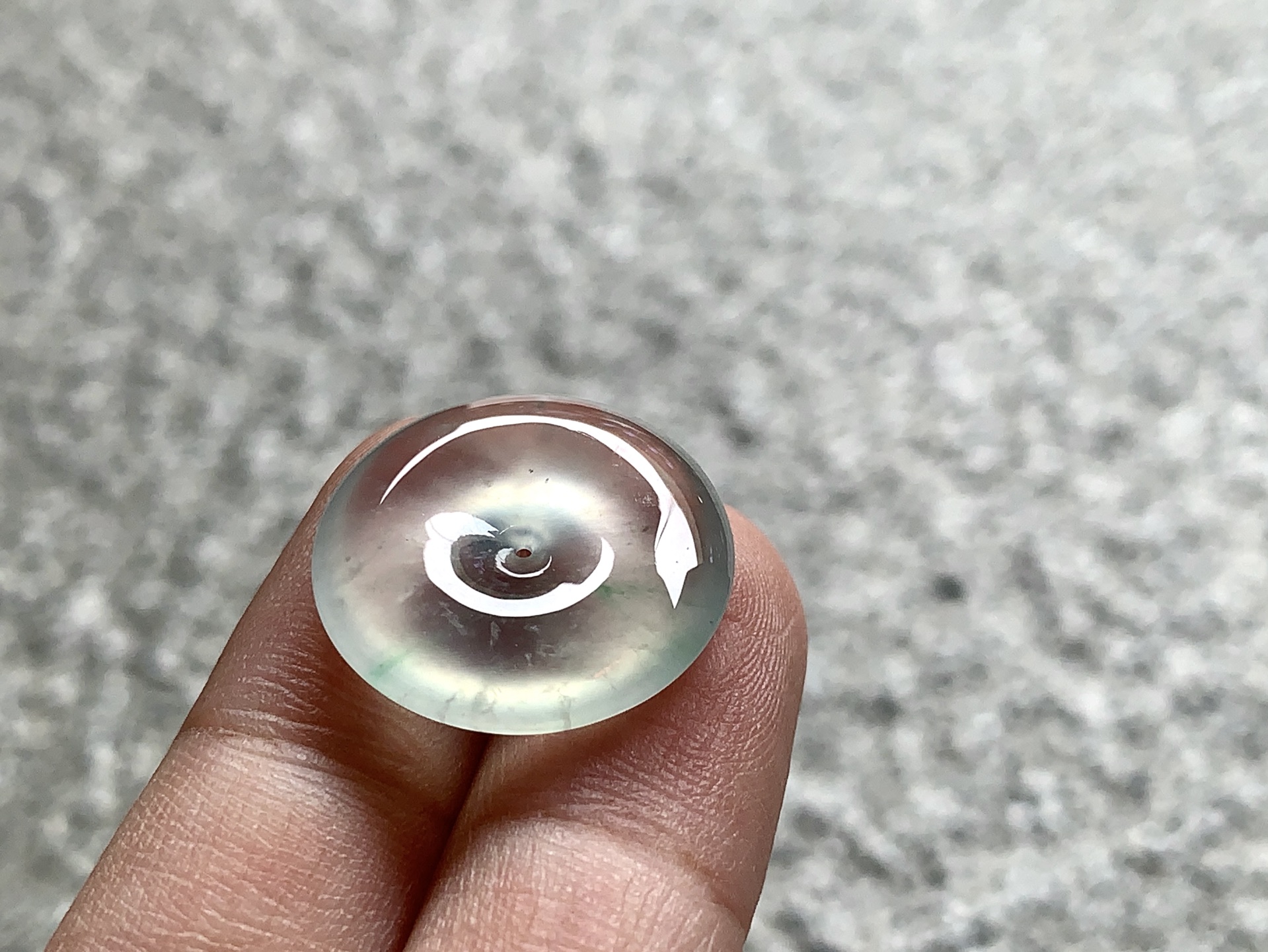 ️ 【飘绿平安扣】 尺寸：17.6×4