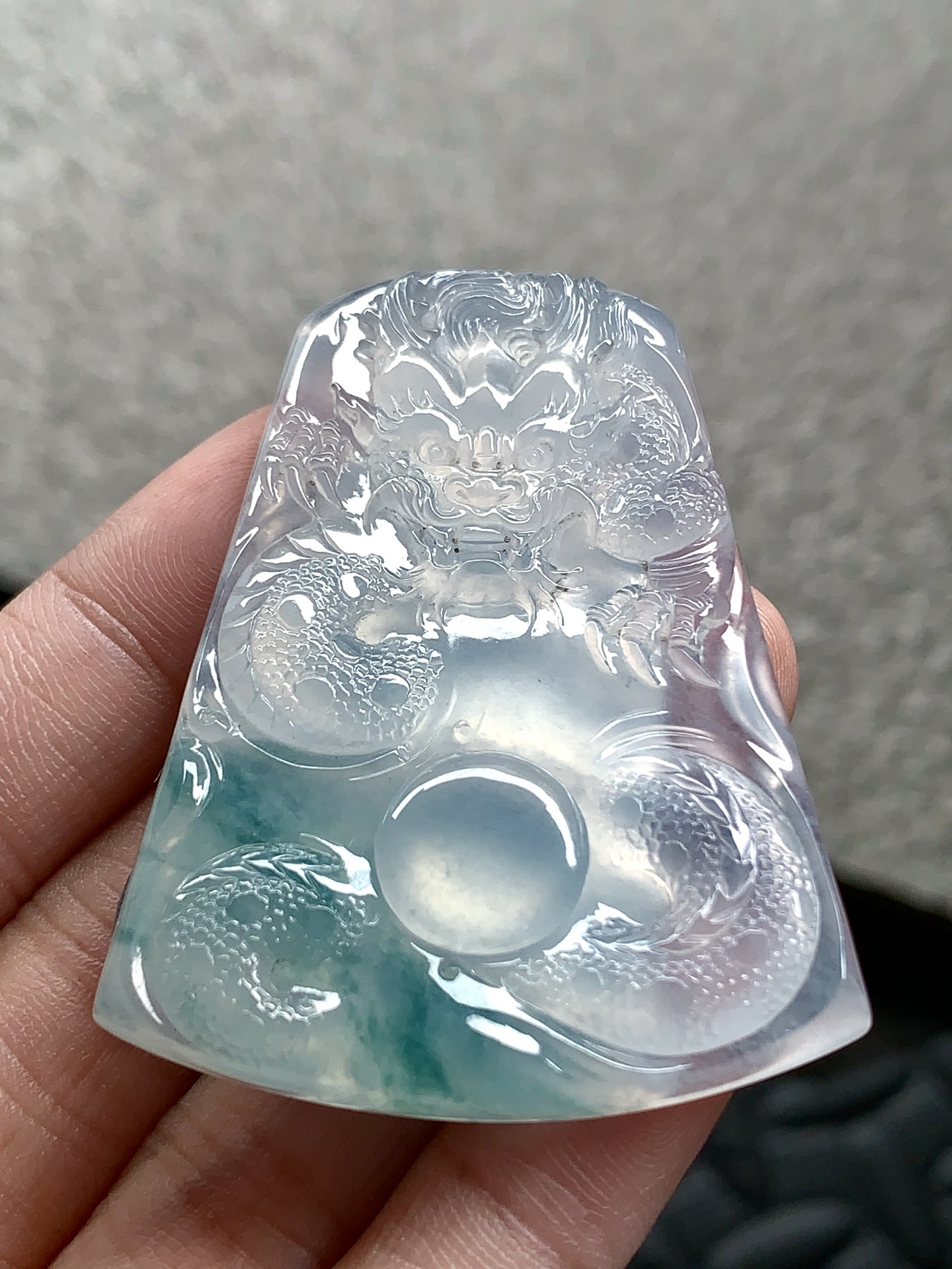 ️ 飘绿龙/凤 尺寸：51.7×40×6