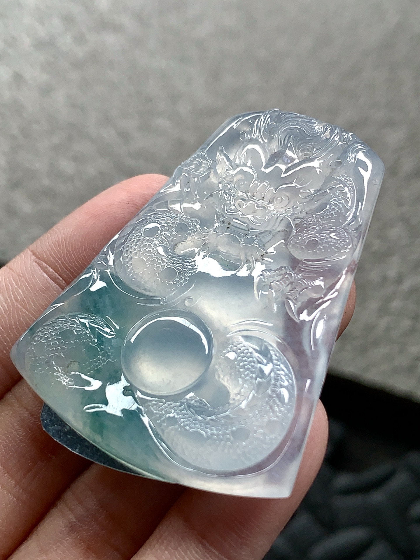 ️ 飘绿龙/凤 尺寸：51.7×40×6