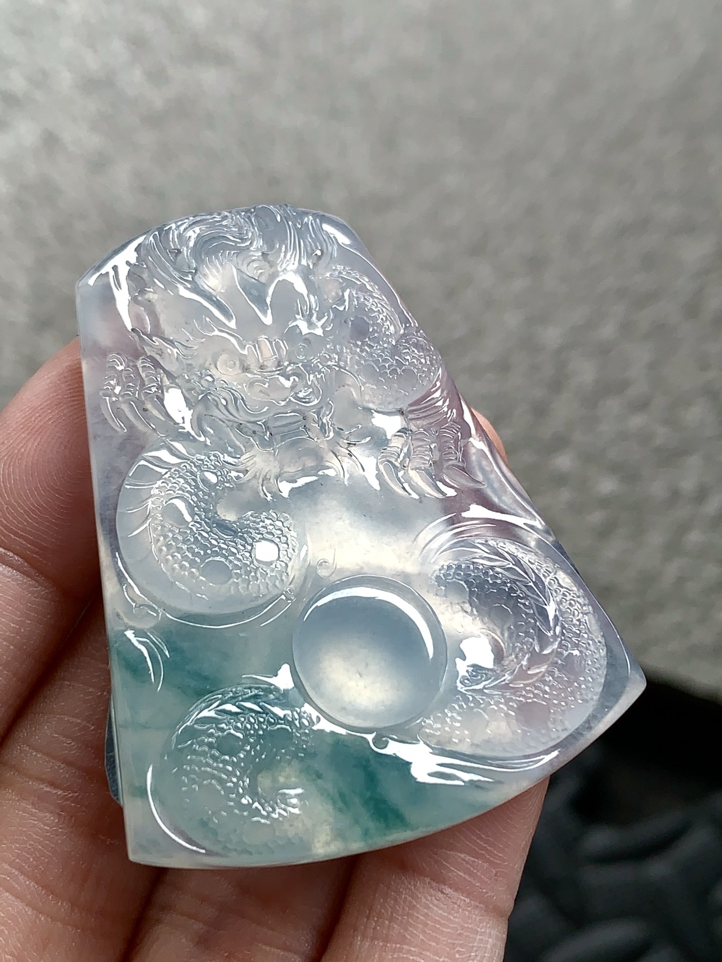 ️ 飘绿龙/凤 尺寸：51.7×40×6