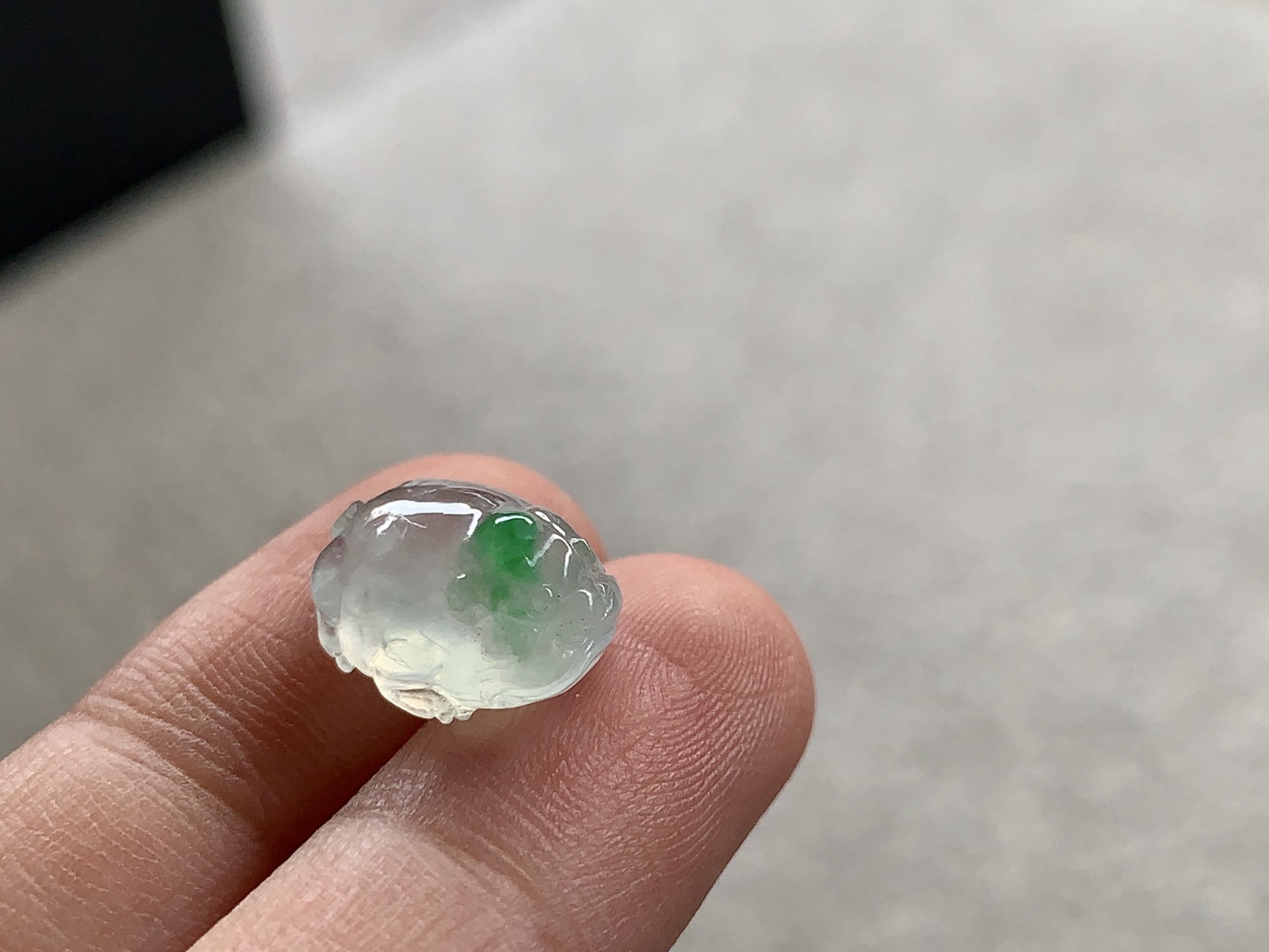 ️ 【飘绿金蟾】 尺寸：12.5×9.7×7.8