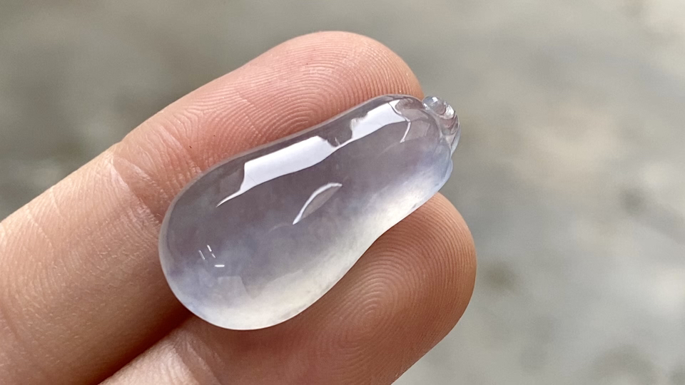 ️ 玻璃种梦幻紫福瓜 24*12.3*6.2 完整