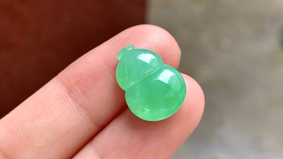 ️ 阳绿葫芦，无裂