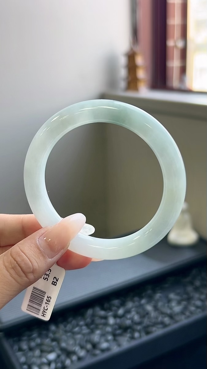 晴底美人条圆条手镯成品 HYC-165 尺寸：55-9-9