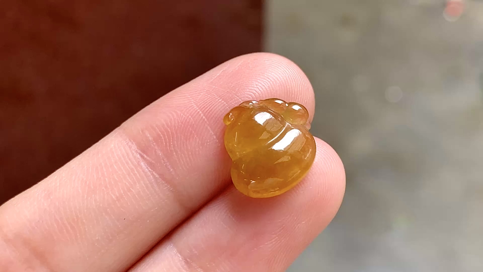 ️ 蜜糖黄葫芦 13*12*4 无裂