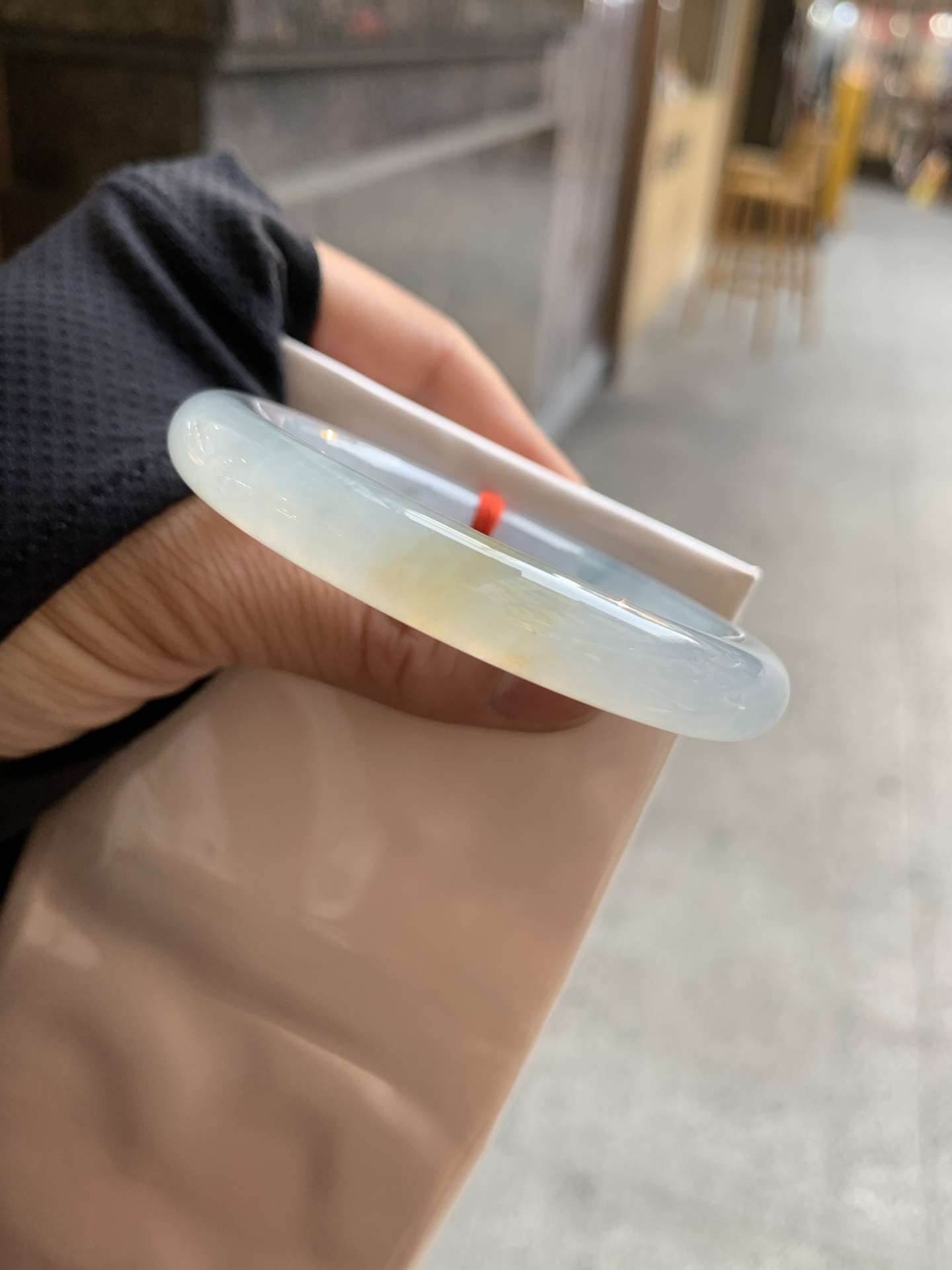 50.5-9.5-9.5 冰飘黄圆条 1008-118ML04430 有纹线