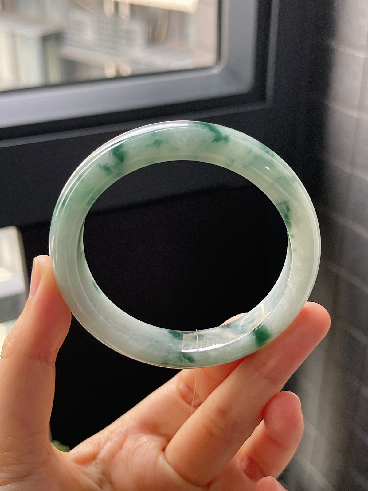 正圈56圈口，翡翠手镯