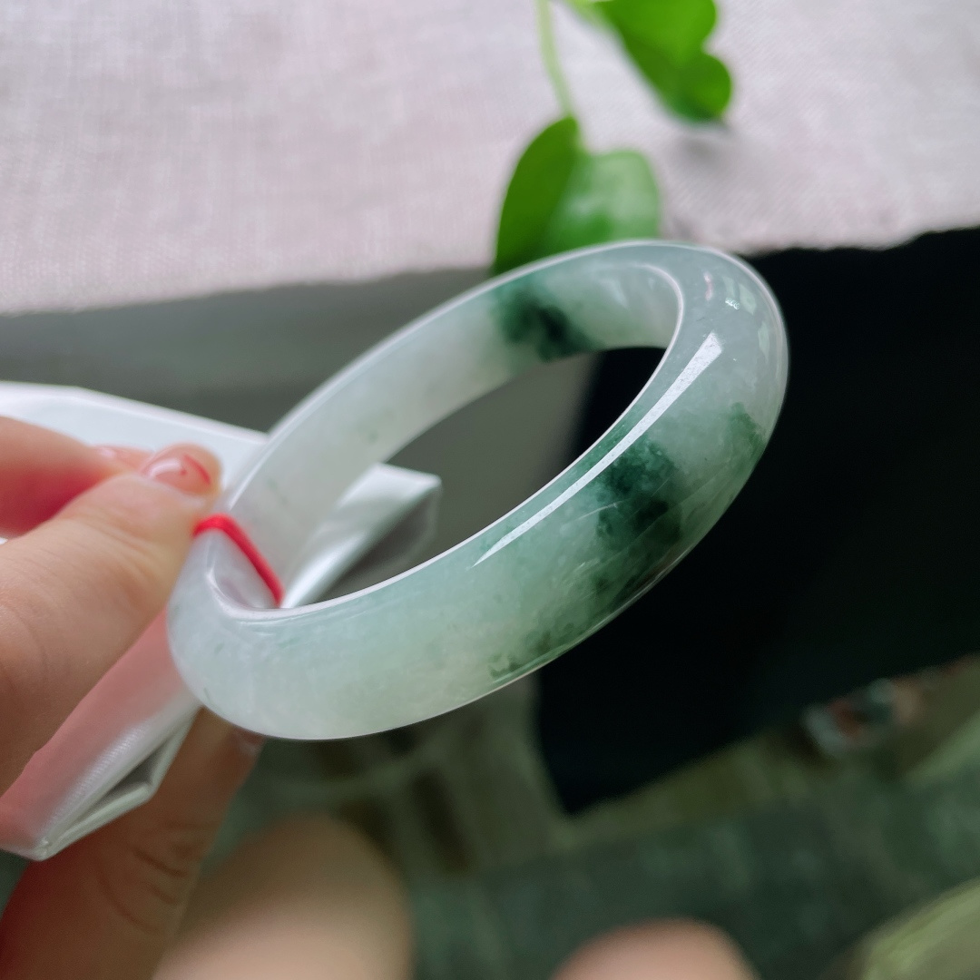 56.1/12.5/9，飘花正圈，优雅脱俗，种老水头好，皮纹，ss57402a
