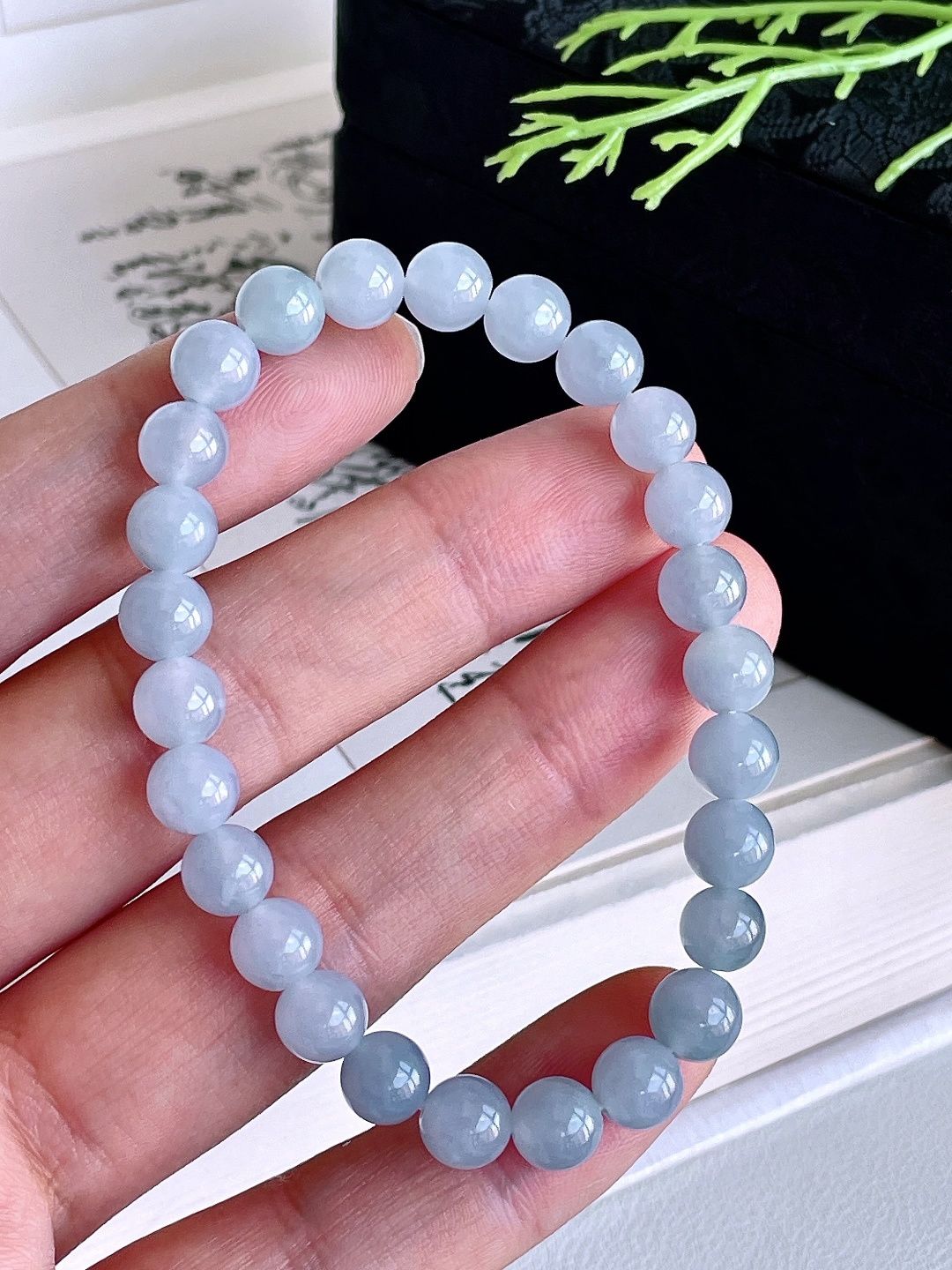 【珠子】手串圆珠珠子手串 【说明】缅甸 性比高 【尺寸】7mm 【重量】15.1克