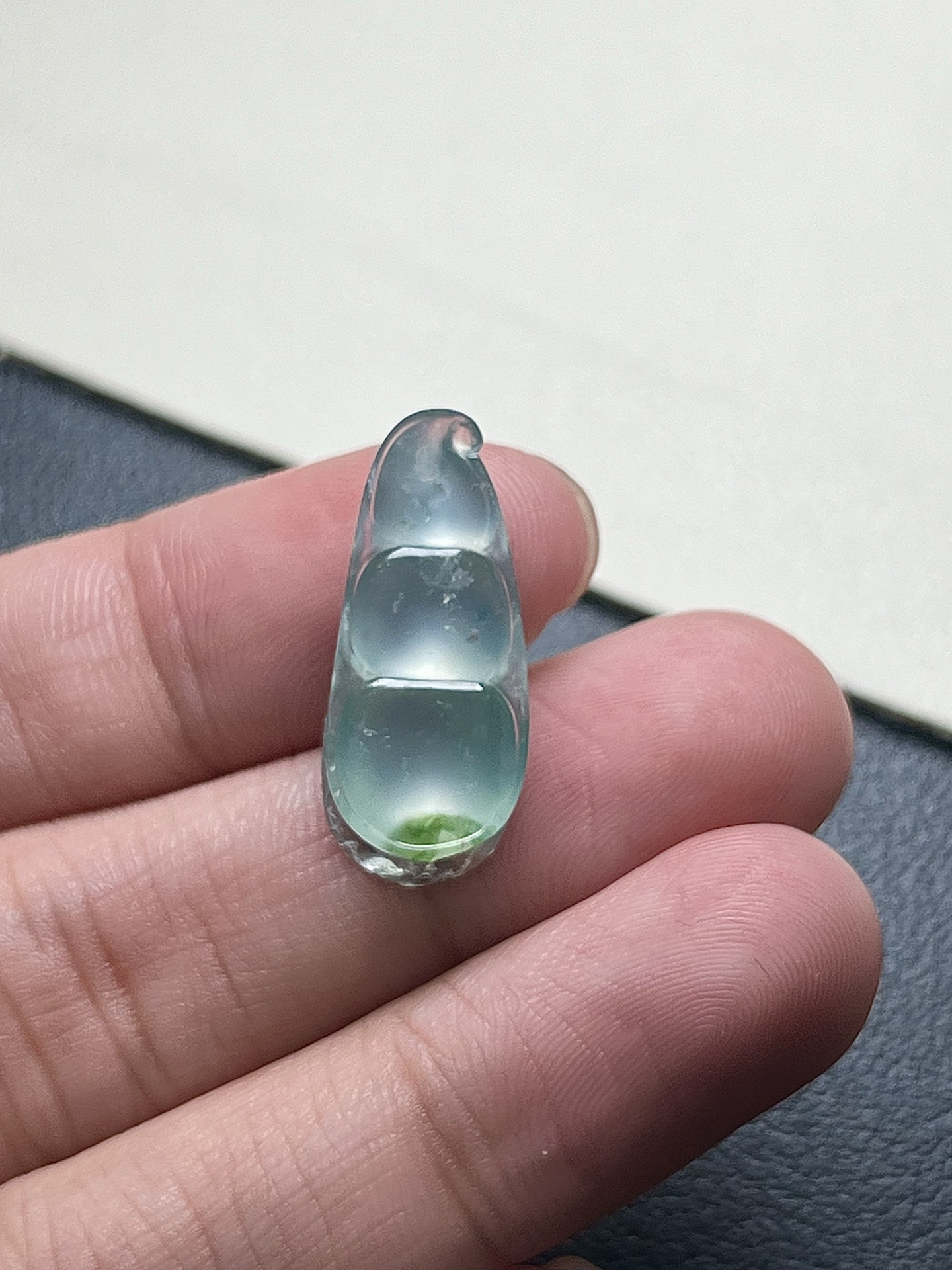 ️【福豆】冰润水透，种老细腻起荧 尺寸：22*9.8*4.5,asd1108