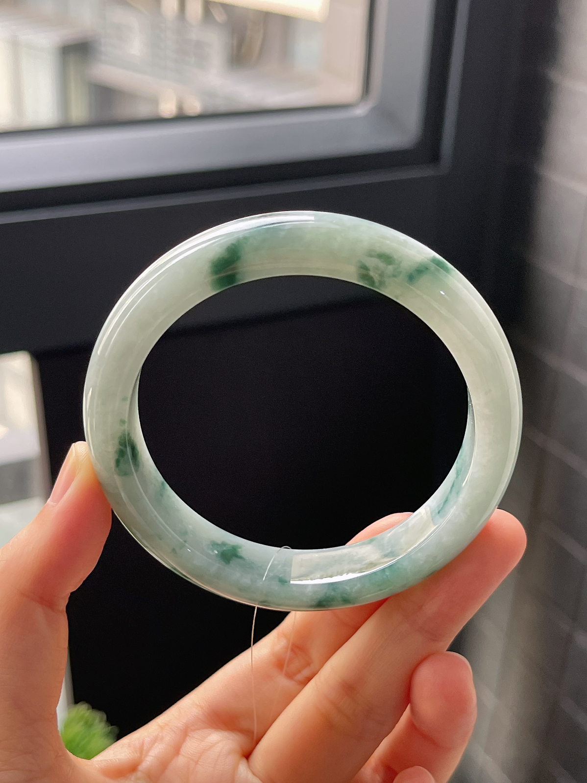 正圈56圈口，翡翠手镯