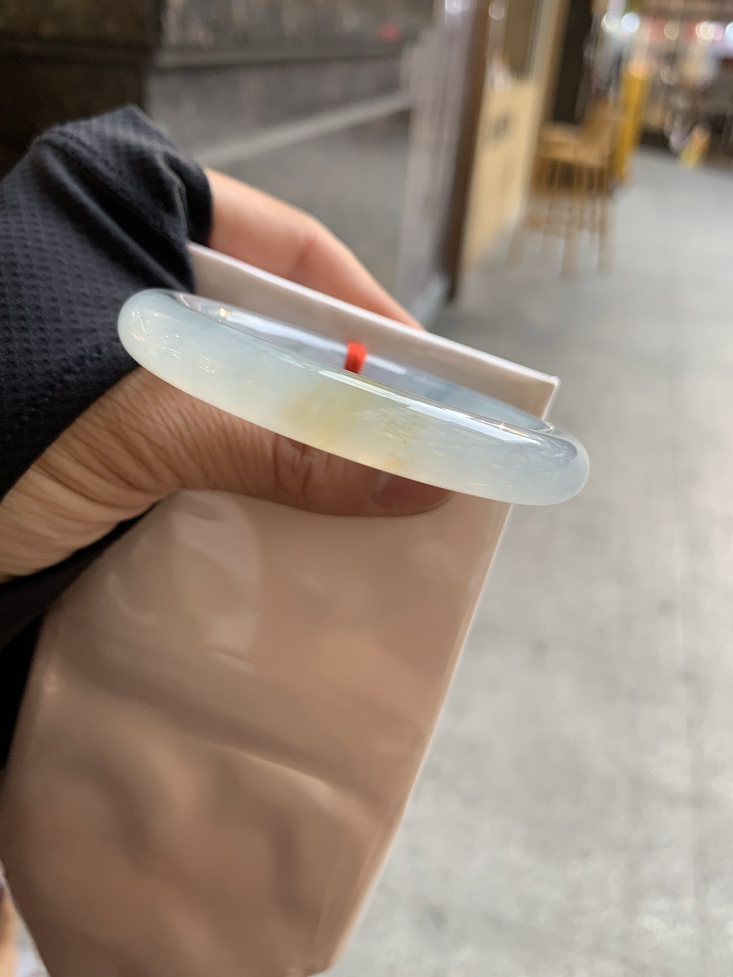 50.5-9.5-9.5 冰飘黄圆条 1008-118ML04430 有纹线