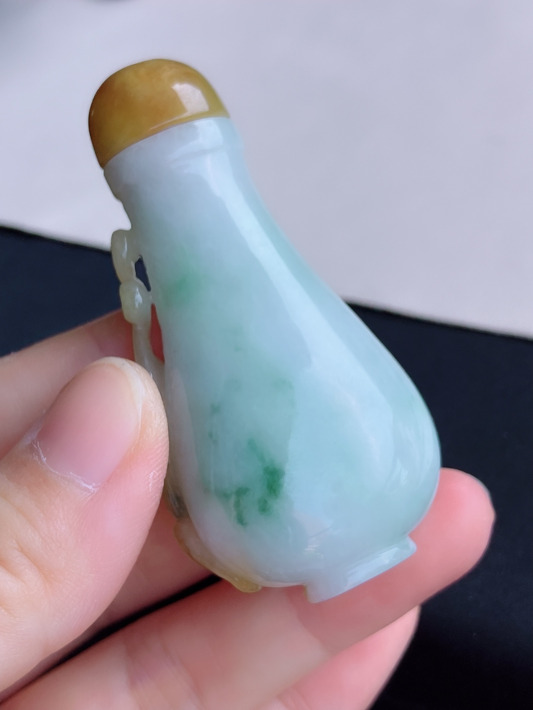 ️，双彩鼻烟壶，精工细作，尺寸66.6/33/20/自然光实拍
