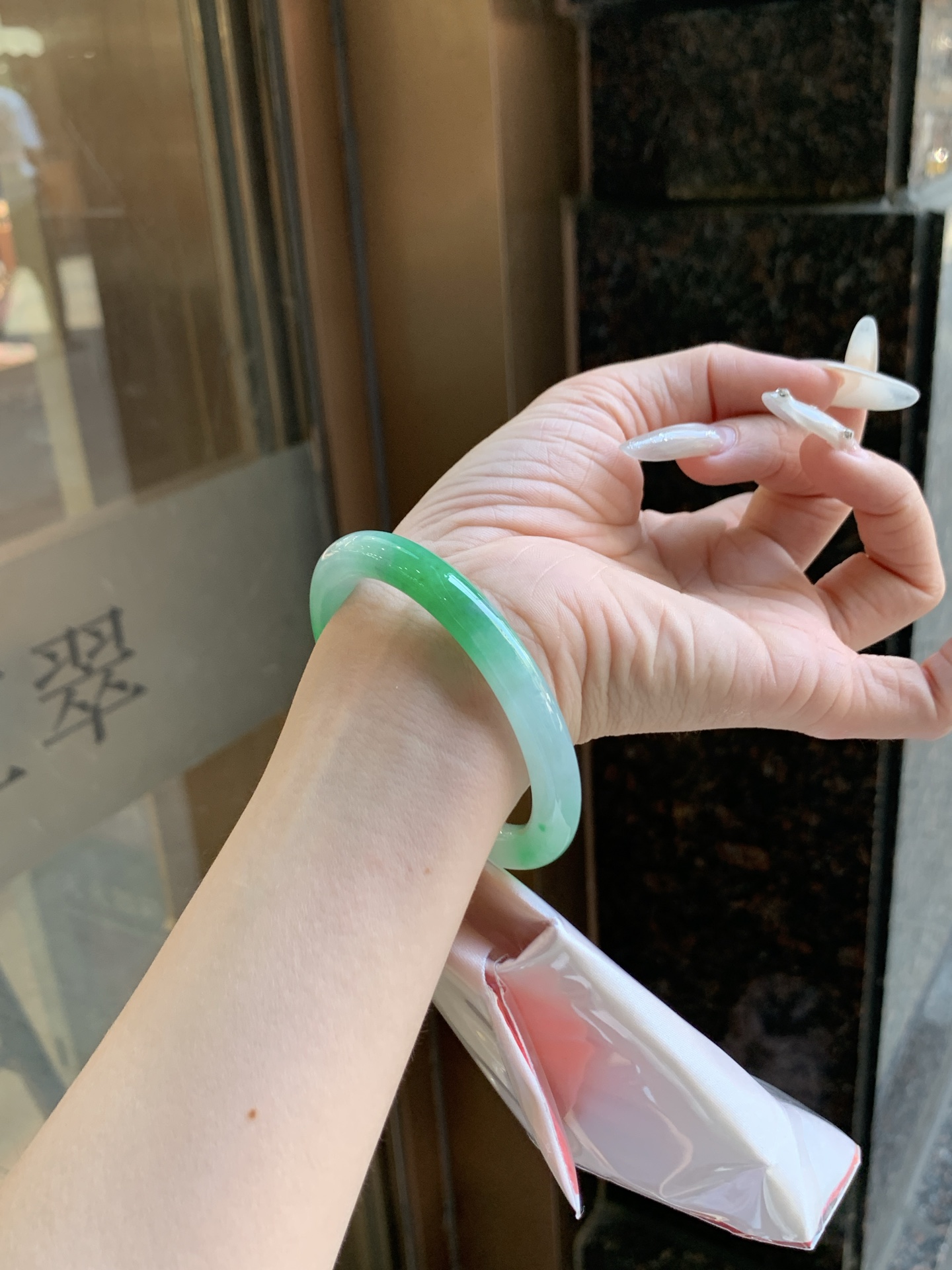 阳绿圆条 52.2-8.0-8.1 1008-N1708 有点棉线