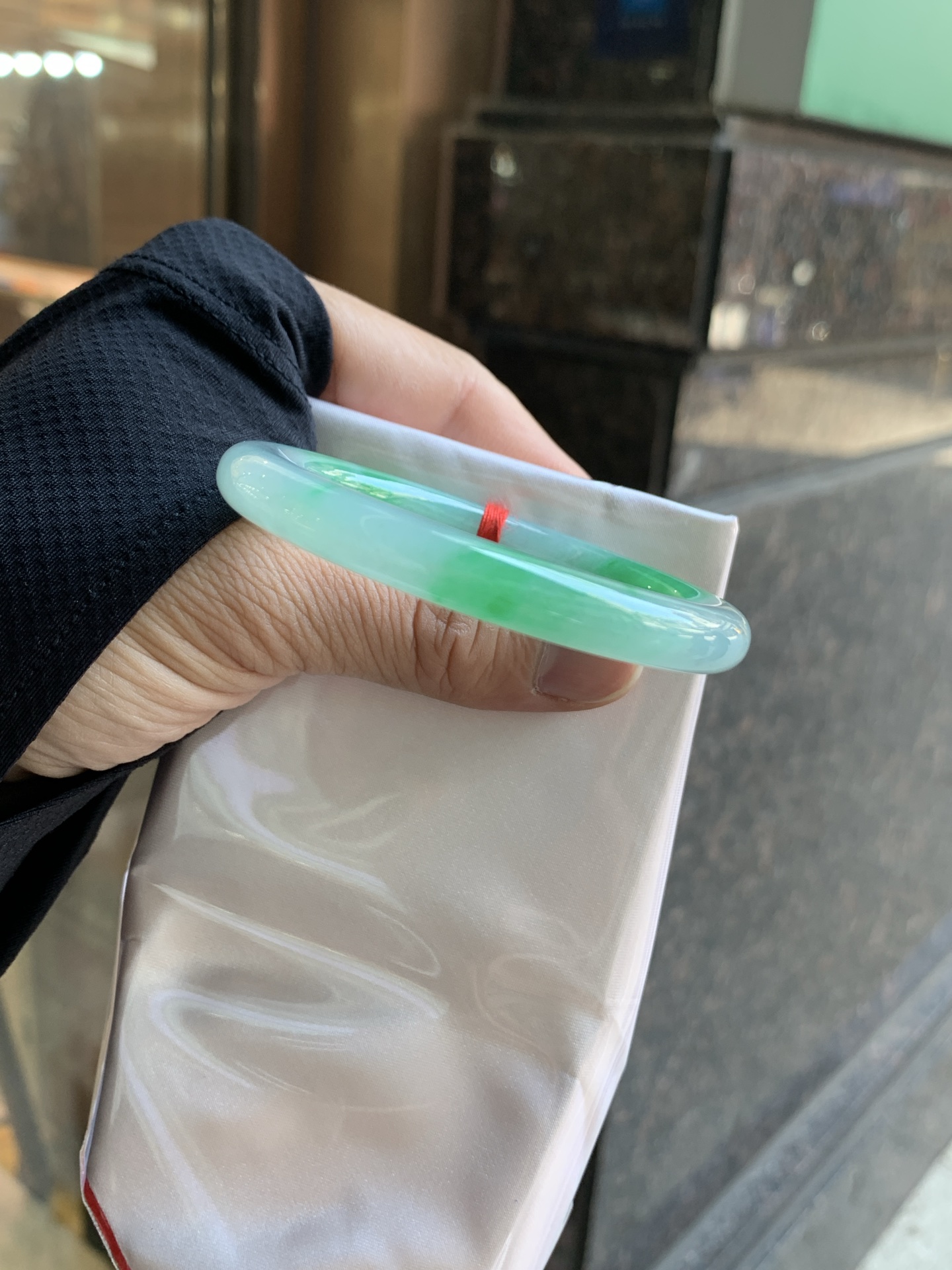 阳绿圆条 52.2-8.0-8.1 1008-N1708 有点棉线