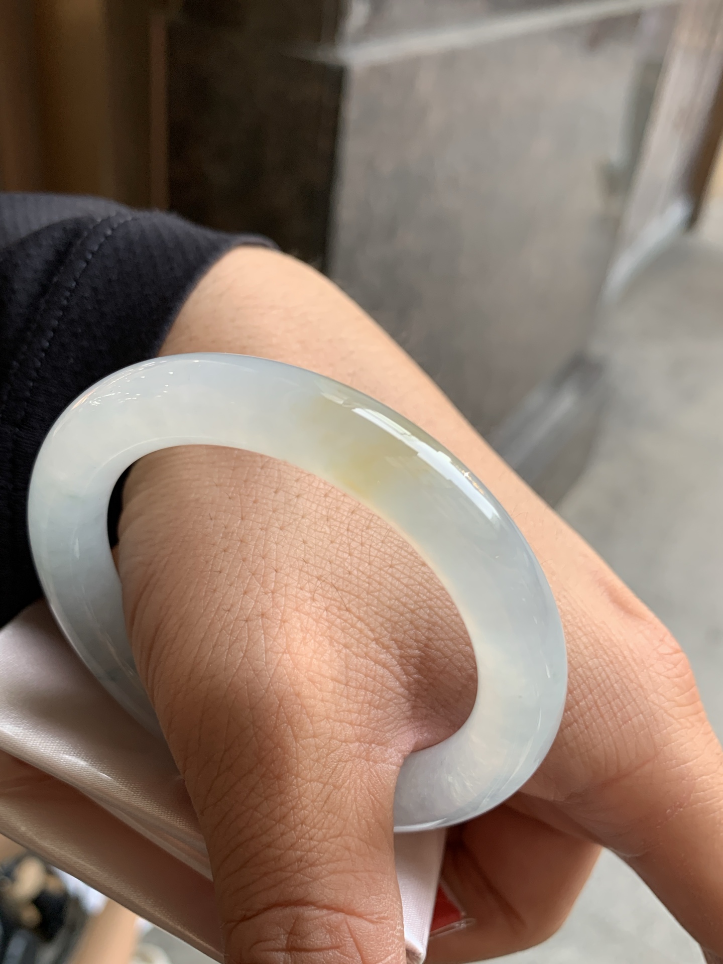 50.5-9.5-9.5 冰飘黄圆条 1008-118ML04430 有纹线
