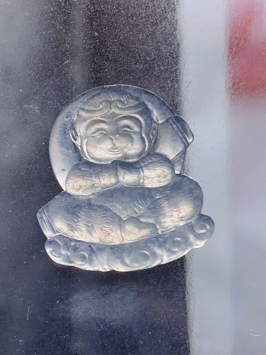 ️冰种齐天大圣，水润种老 1008 尺寸25*23.5*4